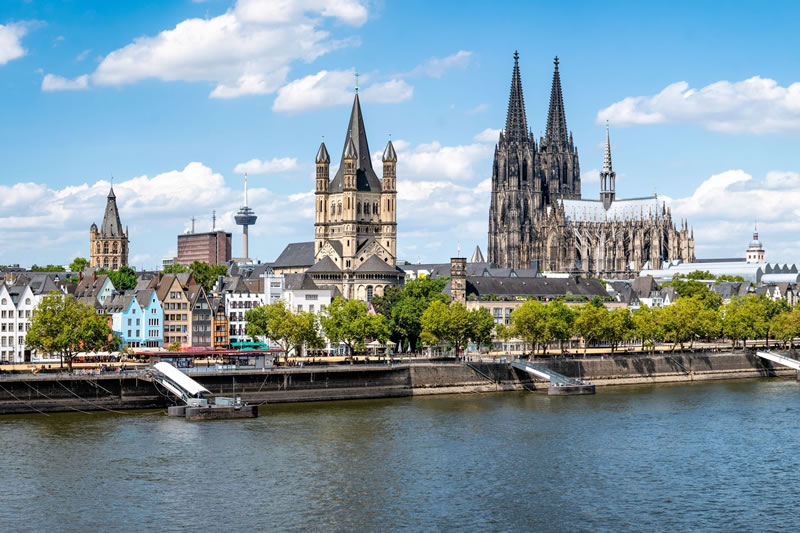 Cologne Cityscape - Rhine Valley - Germany - Bespoke Concert Tours - Musica Europa